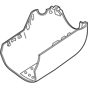 GM 84383341 Lower Column Cover