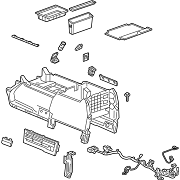 GM 84288061 Console Assembly