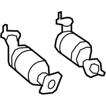 GM 92201313 3Way Catalytic Convertor (W/Exhaust Manifold Pipe)
