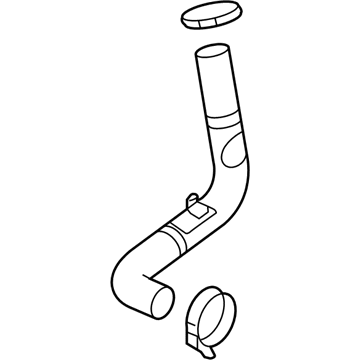 GM 20828755 Charging Air Cooler Outlet Pipe Assembly