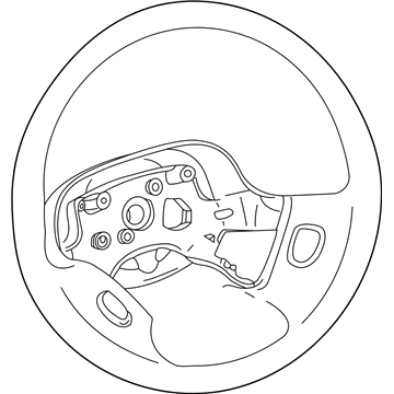 GM 22662537 Steering Wheel Assembly *Neutral M D