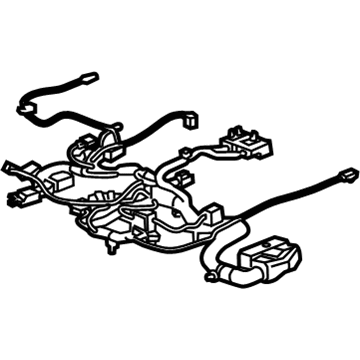 GM 84081336 Harness Asm-Front Seat Cushion Wiring