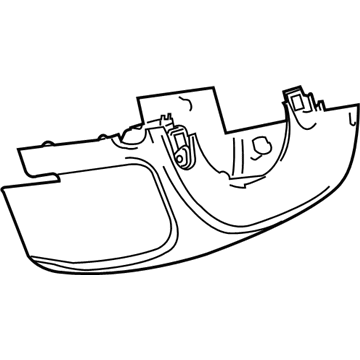 GM 22996568 Lower Column Cover