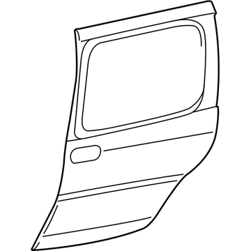 GM 15180603 Panel-Rear Side Door Outer