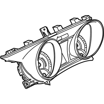 GM 92281175 Cluster Assembly