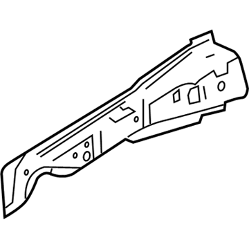 GM 88980539 Extension Asm, Front Compartment Side Rail To Front Panel (LH)