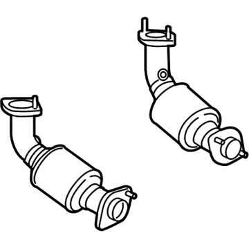GM 92285188 3Way Catalytic Convertor Assembly (W/Exhaust Pipe)
