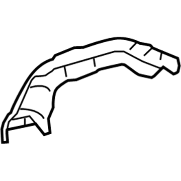 GM 12612663 Shield-Exhaust Crossover Pipe Upper Heat