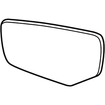 GM 23105592 Mirror-Outside Rear View (Reflector Glass & Backing Plate)
