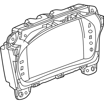 GM 84376201 Instrument Cluster Assembly