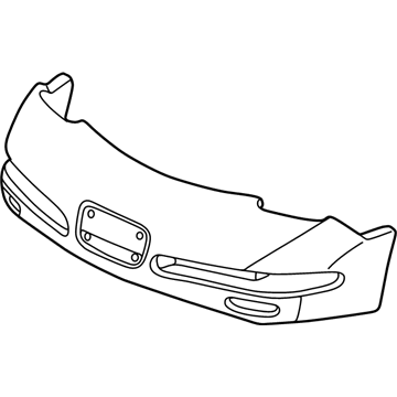 GM 10433080 Front Bumper Cover