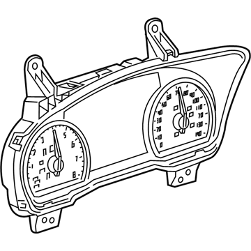 GM 84412432 Instrument Cluster Assembly