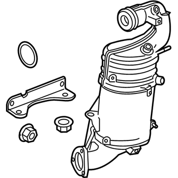 GM 12659575 Oxidation Catalytic Converter Assembly (W/ Filter)