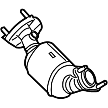 GM 10358090 3-Way Catalytic Convertor Assembly