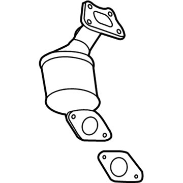 GM 22975353 3Way Catalytic Convertor Assembly (W/Exhaust Pipe)