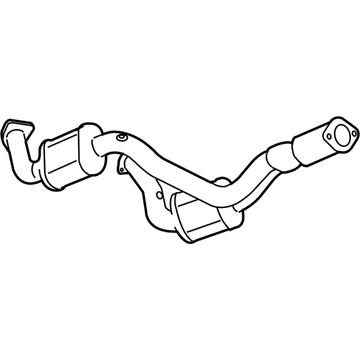 GM 15813517 3Way Catalytic Convertor Assembly (W/ Exhaust Manifold P