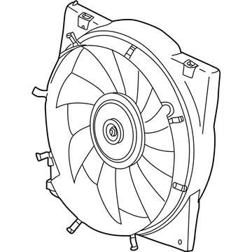 GM 15867598 Fan Module