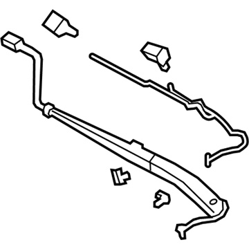 GM 92280129 Wiper Arm Assembly