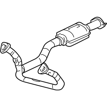 GM 15156890 Exhaust Manifold Pipe Assembly *Marked Print