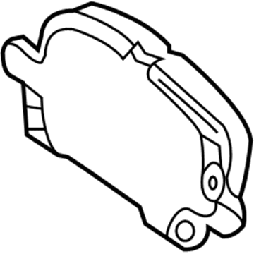 GM 13412809 Pad Kit-Front Disc Brake