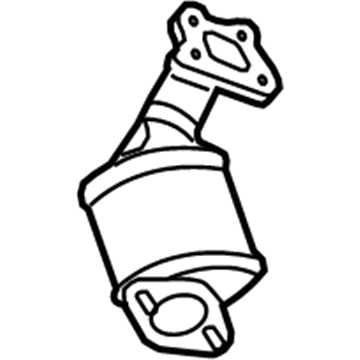 GM 20910496 3Way Catalytic Convertor Assembly (W/ Exhaust Front Man
