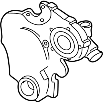 GM 12568797 Cover-Engine Front