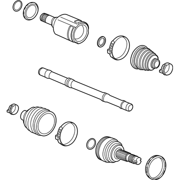 GM 42649034 Axle Assembly