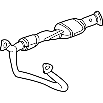 GM 15749445 Catalytic Converter Assembly (W/ Exhaust Manifold Pipe)