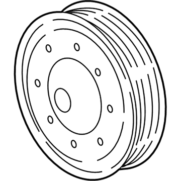 GM 12655061 Pulley