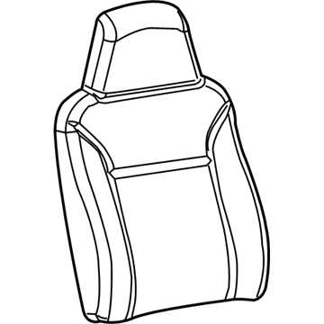 GM 89041461 Seat Back Cover
