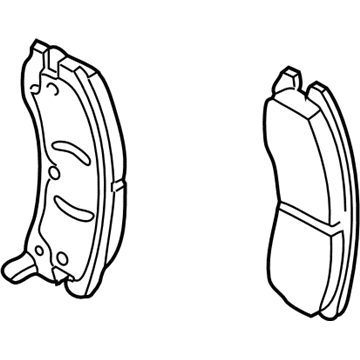 GM 19153019 Front Pads