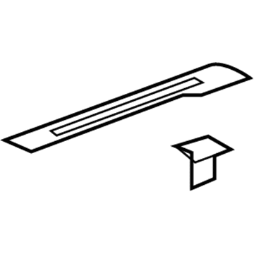 GM 15804107 Front Sill Plate