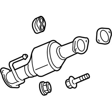 GM 23229314 3Way Catalytic Convertor Assembly (W/Exhaust Pipe)