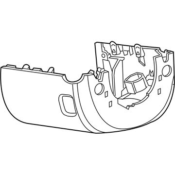 GM 23206805 Lower Column Cover