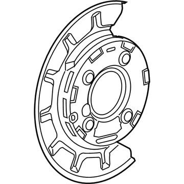 GM 22937749 Backing Plate