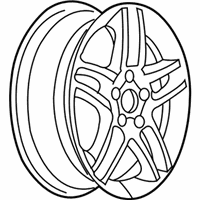 OEM Pontiac Wheel, Alloy - 9597205