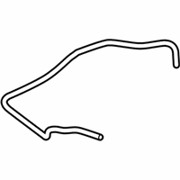 OEM Hummer H3 Engine Coolant Recovery Tank Hose - 89018409