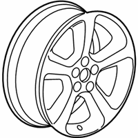 OEM Chevrolet Trax Wheel, Alloy - 94781733