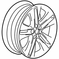 OEM Chevrolet Trax Wheel, Alloy - 42671505