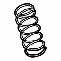 OEM Cadillac STS Front Spring - 25810849