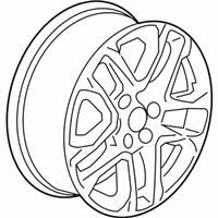 OEM Chevrolet Traverse Wheel, Alloy - 23165677