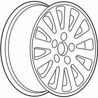 OEM Buick Lucerne Wheel, Alloy - 9595945