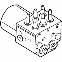 OEM GMC Sierra 1500 HD Electronic Brake Control Module Assembly (Remanufacture) - 19244907