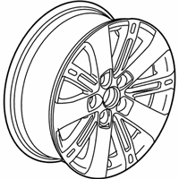 OEM Chevrolet Equinox Wheel, Alloy - 22863506