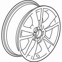 OEM Chevrolet Equinox Wheel, Alloy - 23104858