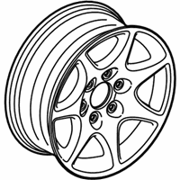 OEM GMC Yukon XL Spare Wheel - 20942019