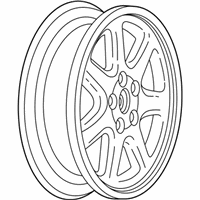 OEM Oldsmobile Wheel, Alloy - 9593846