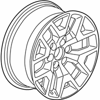 OEM GMC Wheel, Alloy - 22837233