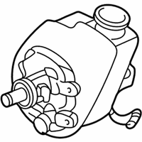 OEM GMC Sierra 1500 HD Pump Asm-P/S (Labeled "Uh")(U-Shaped Rear Bracket) - 15078157