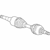 OEM Chevrolet Traverse Axle Assembly - 84557436